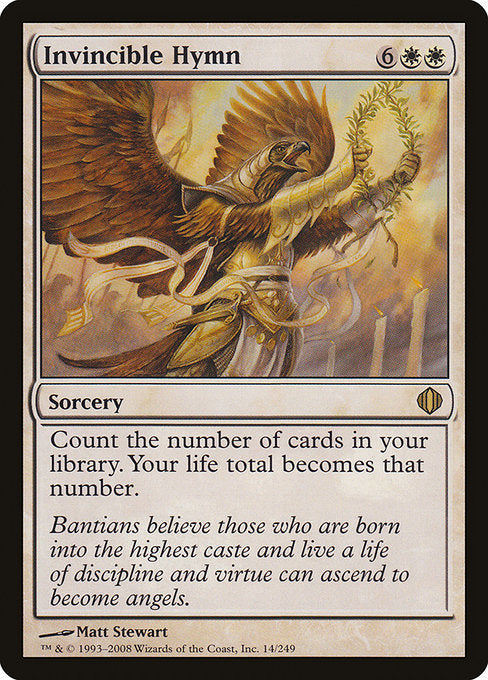 Invincible Hymn (14) [Shards of Alara]