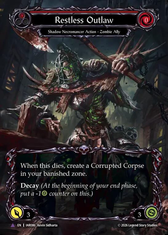 Restless Outlaw (Marvel) (IAR086) [Usurp the Shadow Throne]