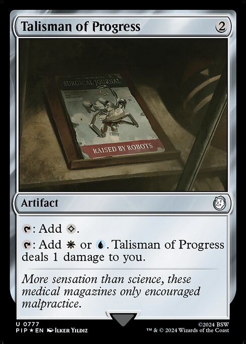 Talisman of Progress (777) [Fallout]