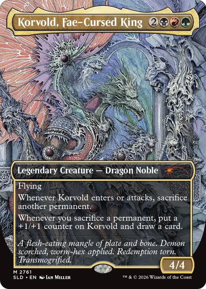 Korvold, Fae-Cursed King (2761) [Secret Lair Drop]