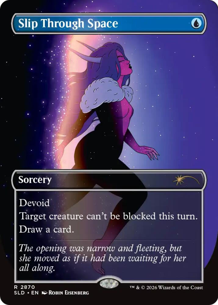 Slip Through Space (2870) [Secret Lair Drop]