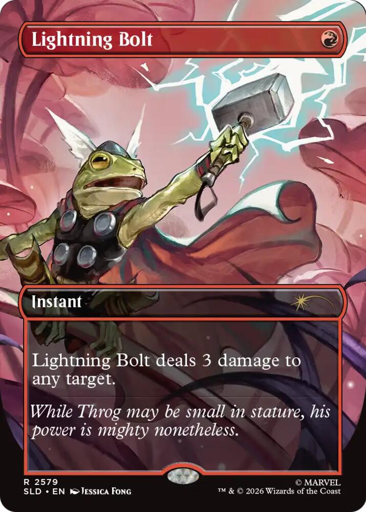 Lightning Bolt (2579) [Secret Lair Drop]