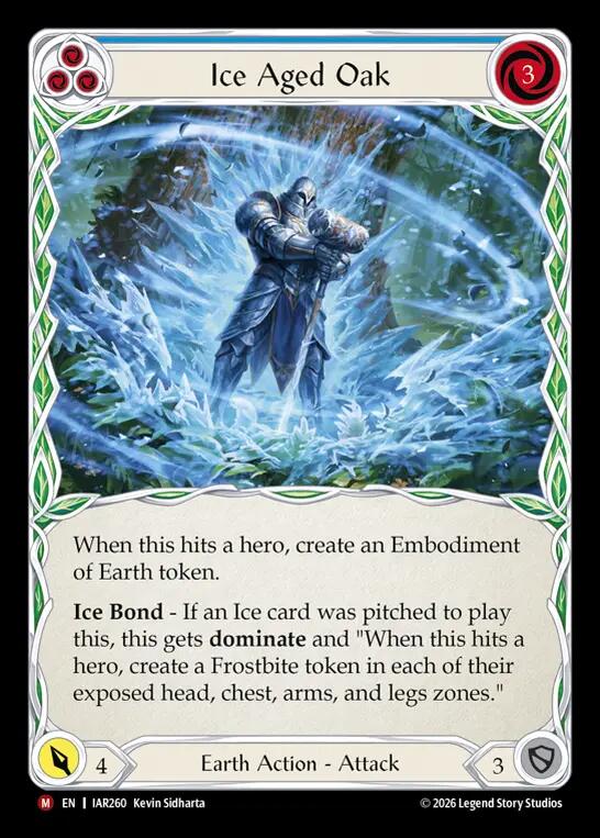 Ice Aged Oak (IAR260) [Usurp the Shadow Throne]