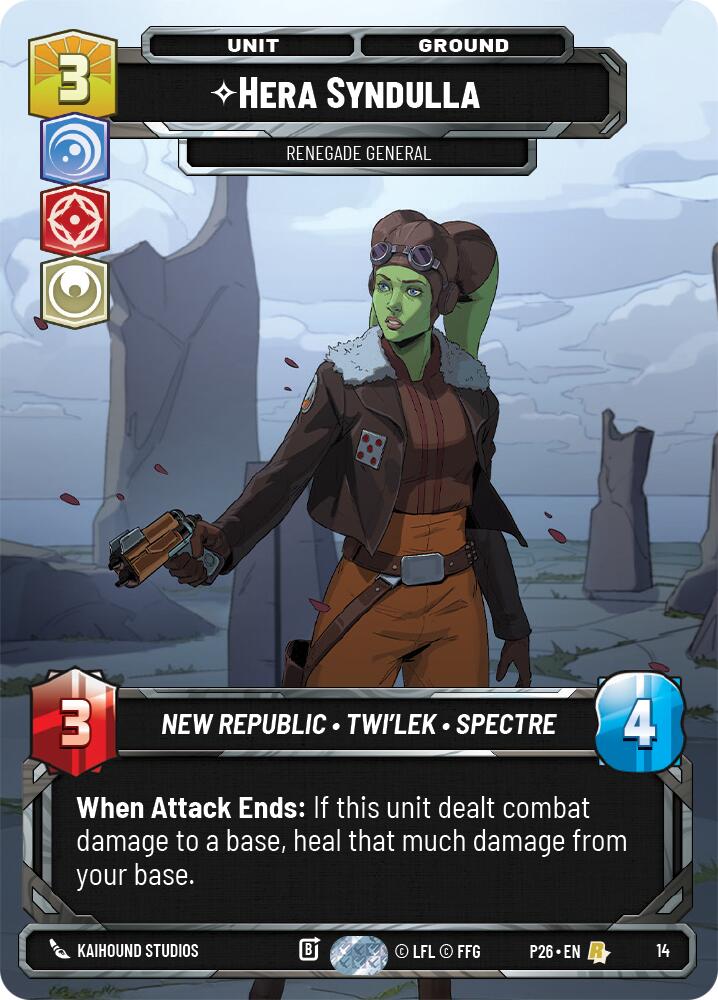 Hera Syndulla -  Renegade General (14) [Sector and Regional Promos: Season 2]