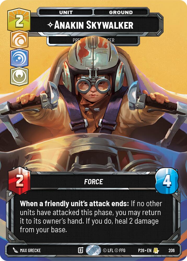 Anakin Skywalker - Prescient Podracer (206) [Sector and Regional Promos: Season 2]