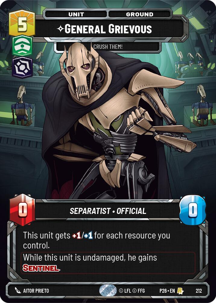 General Grievous - Crush Them! (212) [Sector and Regional Promos: Season 2]