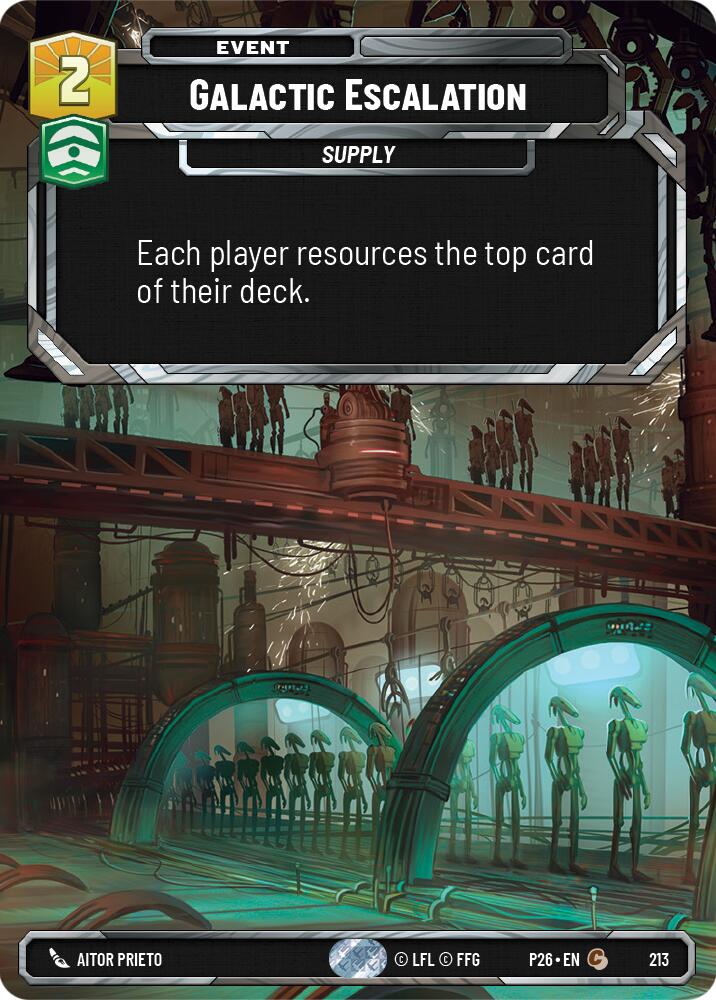Galactic Escalation (213) [Sector and Regional Promos: Season 2]