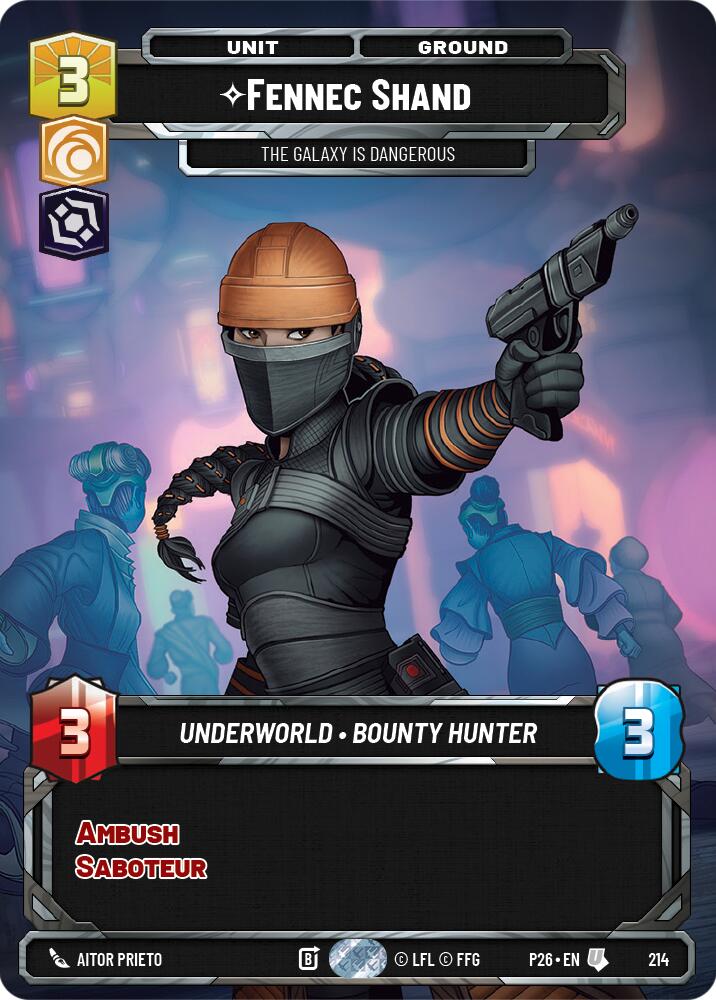 Fennec Shand - The Galaxy Is Dangerous (214) [Sector and Regional Promos: Season 2]