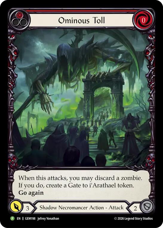 Ominous Toll (GEM198) [GEM Pack 6]