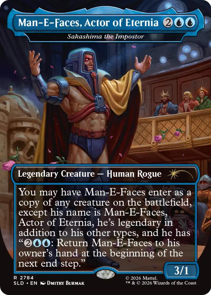 Man-E-Faces, Actor of Eternia - Sakashima the Impostor (2784) [Secret Lair Drop]