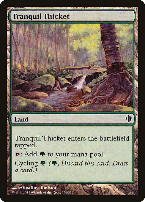 Tranquil Thicket (329) [Commander 2013]