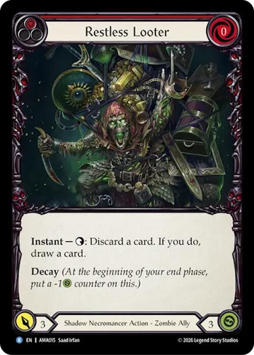 Restless Looter (AMA015) [Armory Deck: Malice]