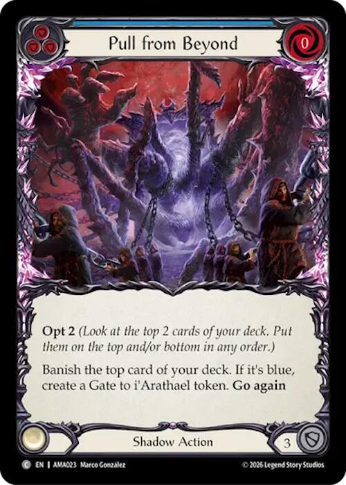 Pull from Beyond (AMA023) [Armory Deck: Malice]