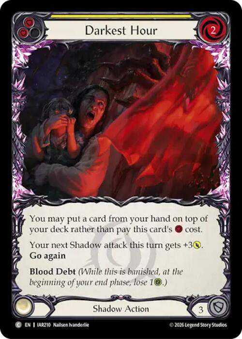 Darkest Hour (Yellow) (IAR210) [Usurp the Shadow Throne]