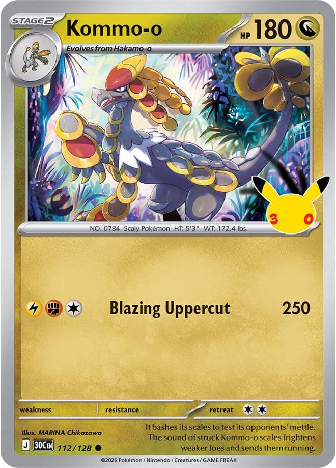 Kommo-o (112/128) [ME: 30th Celebration]
