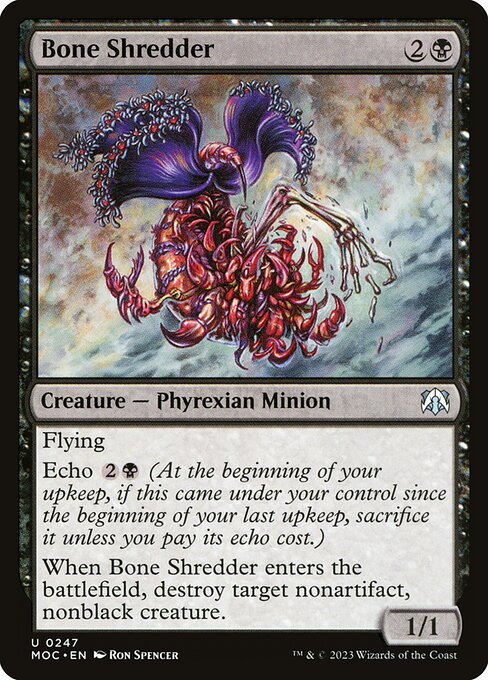 Bone Shredder (247) [March of the Machine Commander]