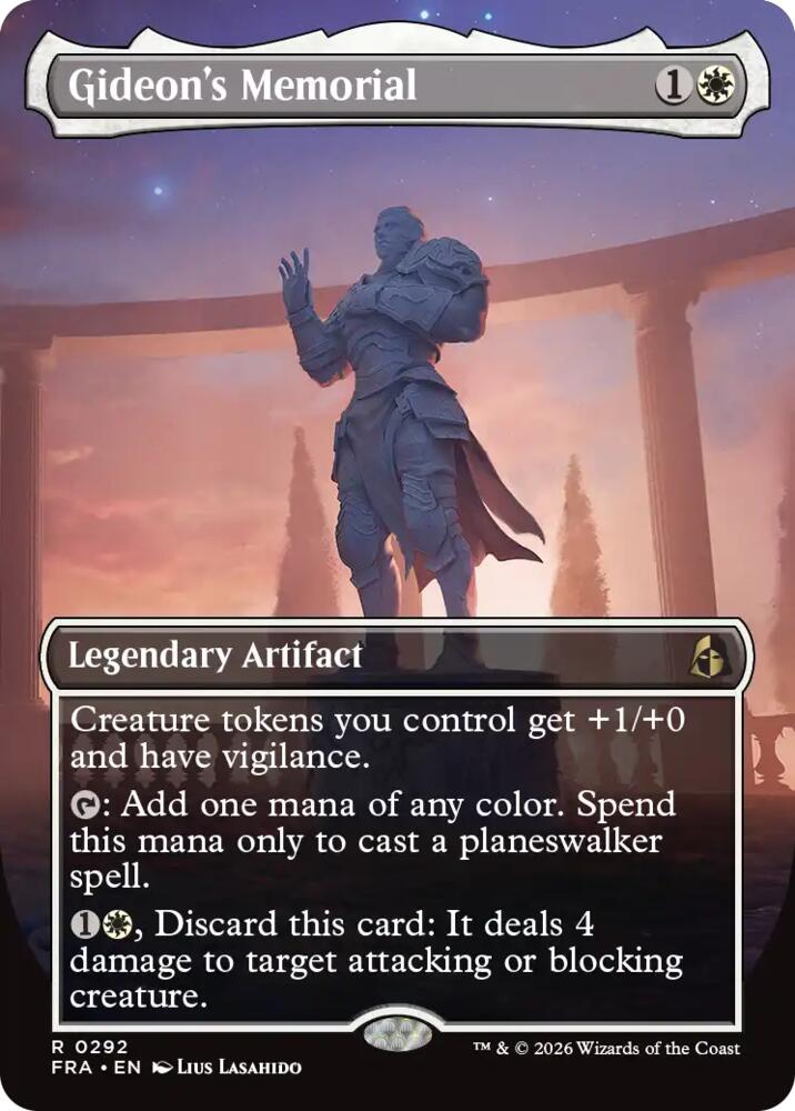 Gideon's Memorial (Borderless) (292) [Reality Fracture]