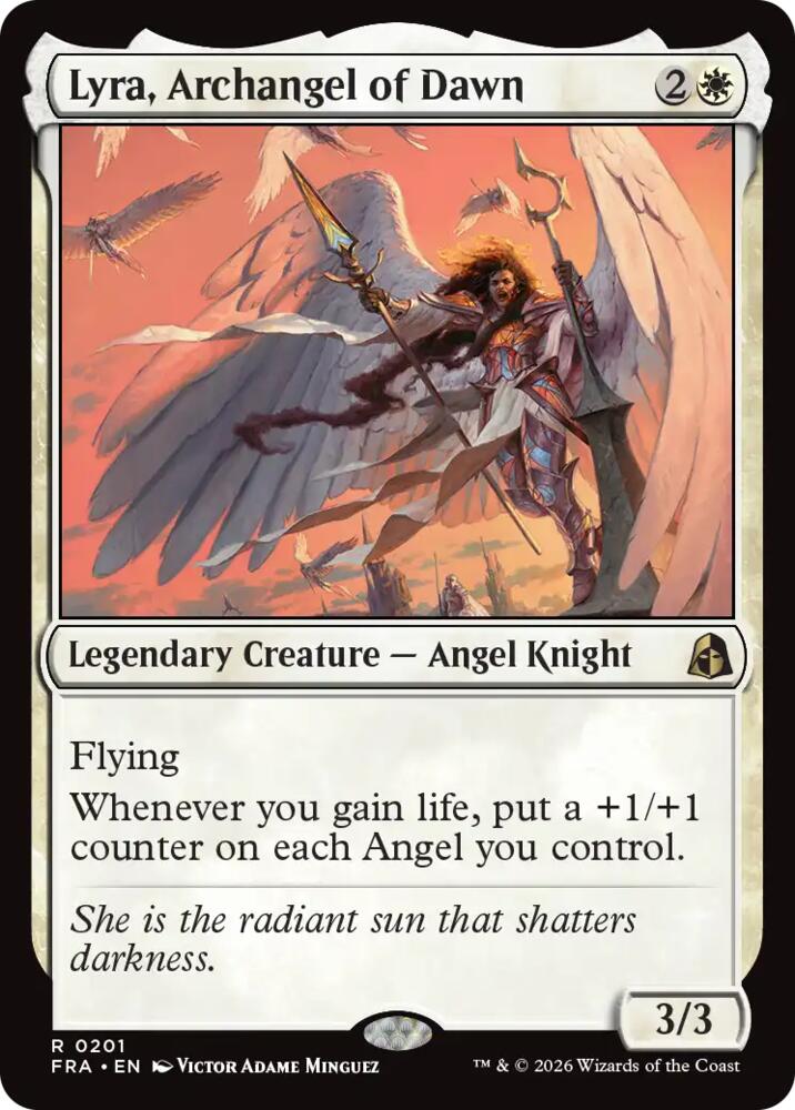 Lyra, Archangel of Dawn (201) [Reality Fracture]