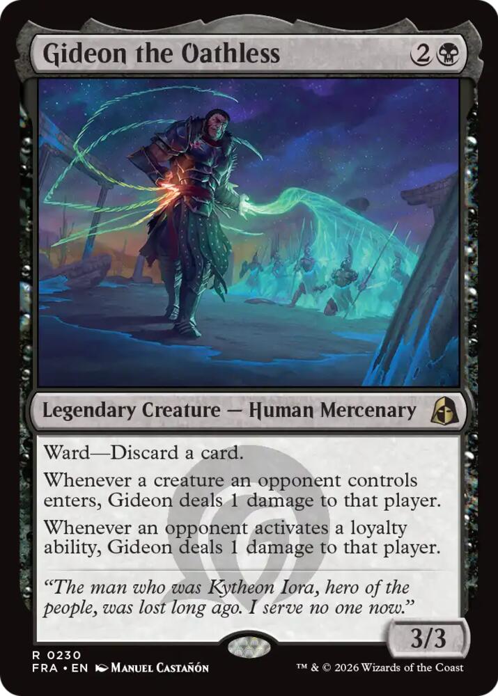 Gideon the Oathless (230) [Reality Fracture]