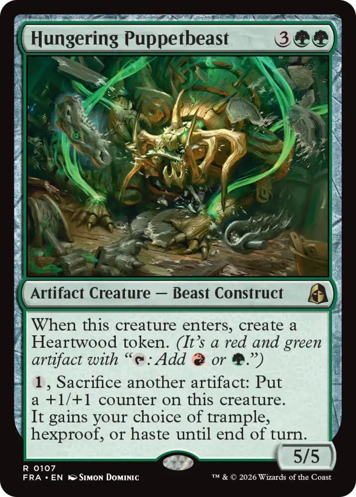 Hungering Puppetbeast (107) [Reality Fracture]