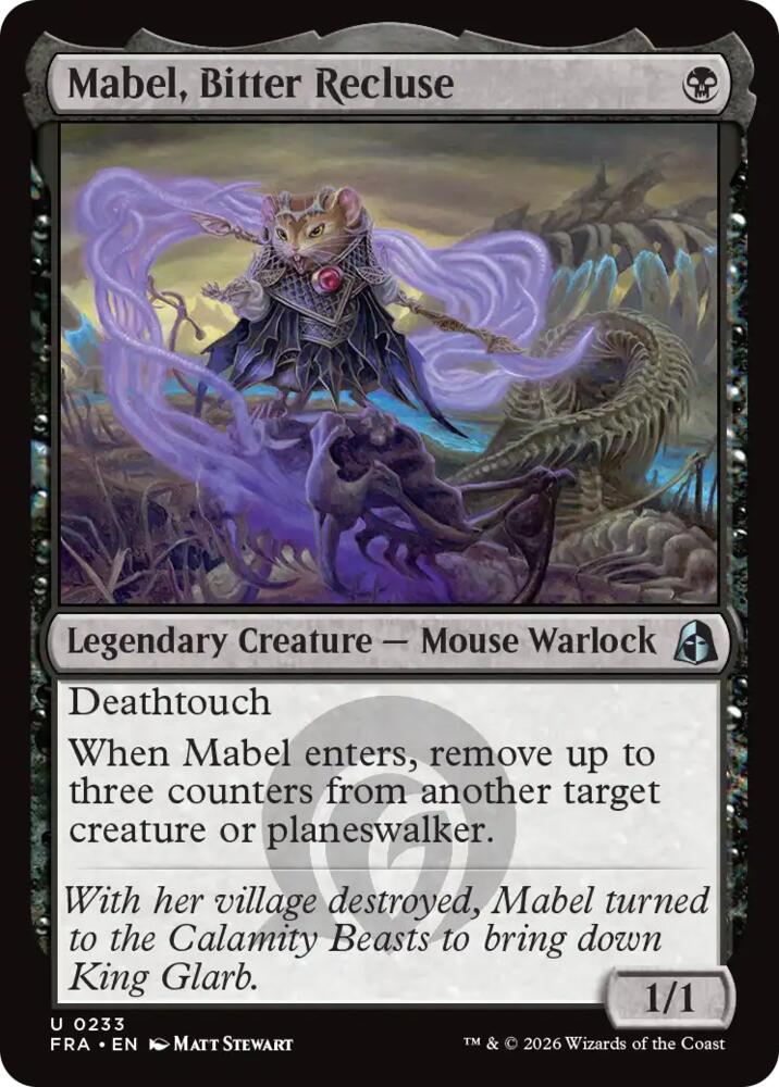 Mabel, Bitter Recluse (233) [Reality Fracture]