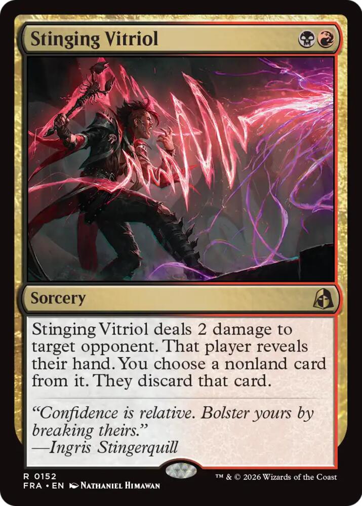 Stinging Vitriol (152) [Reality Fracture]