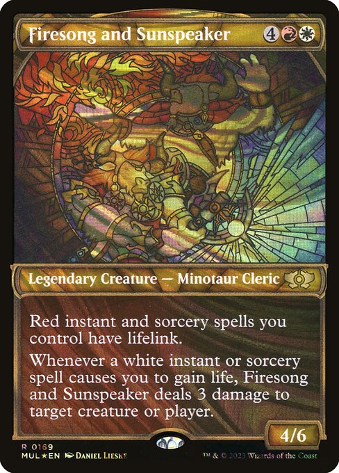 Firesong and Sunspeaker (169) [Multiverse Legends] [Showcase]