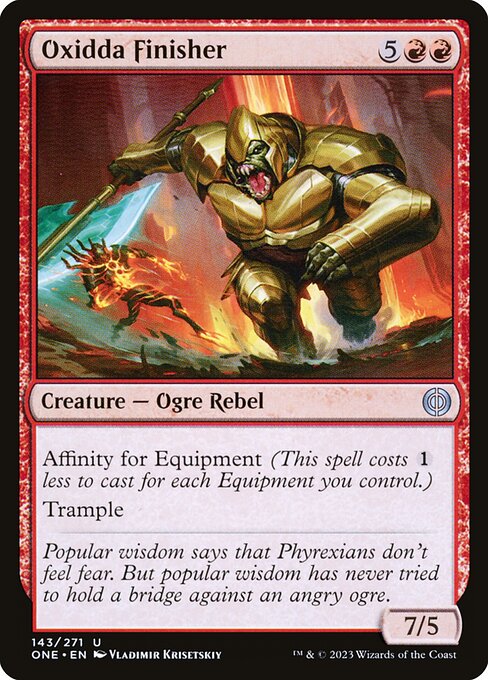 Oxidda Finisher (143) [Phyrexia: All Will Be One]