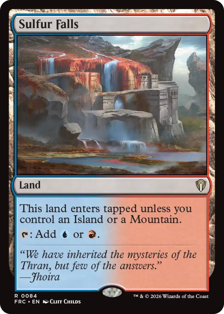 Sulfur Falls (84) [Reality Fracture Commander]