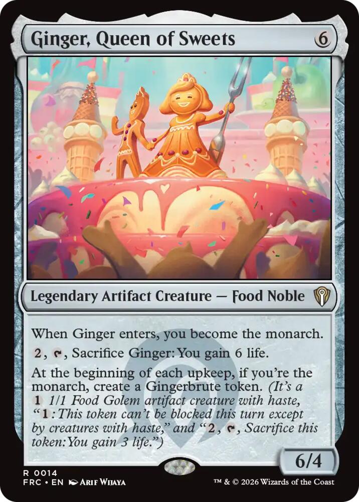 Ginger, Queen of Sweets (14) [Reality Fracture Commander]