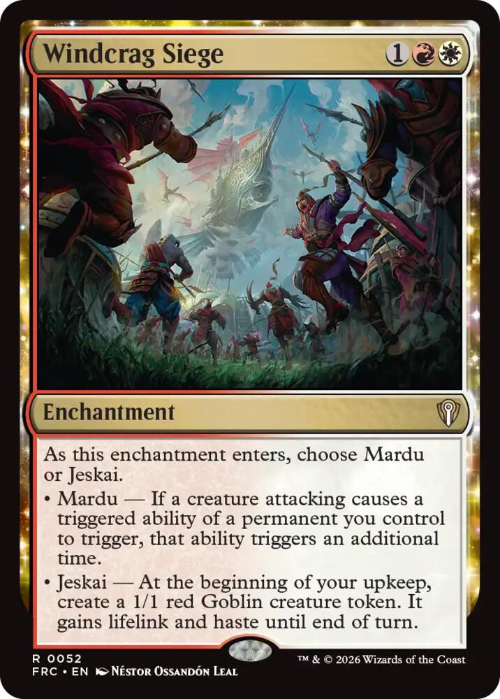 Windcrag Siege (52) [Reality Fracture Commander]