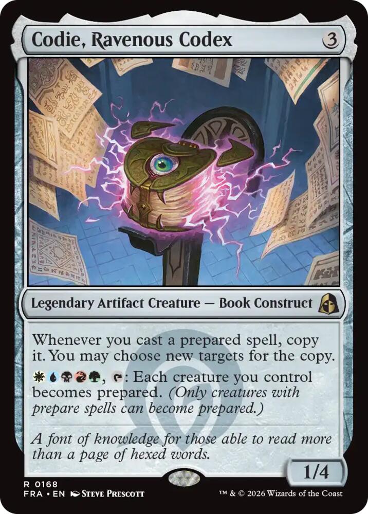 Codie, Ravenous Codex (168) [Reality Fracture]