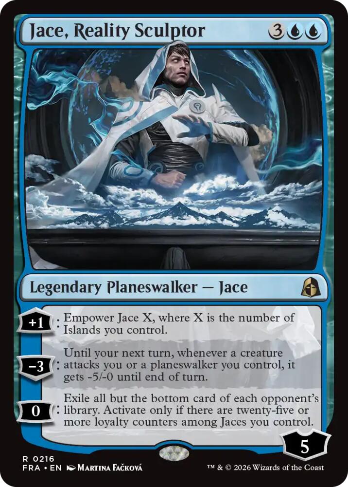 Jace, Reality Sculptor (216) [Reality Fracture]