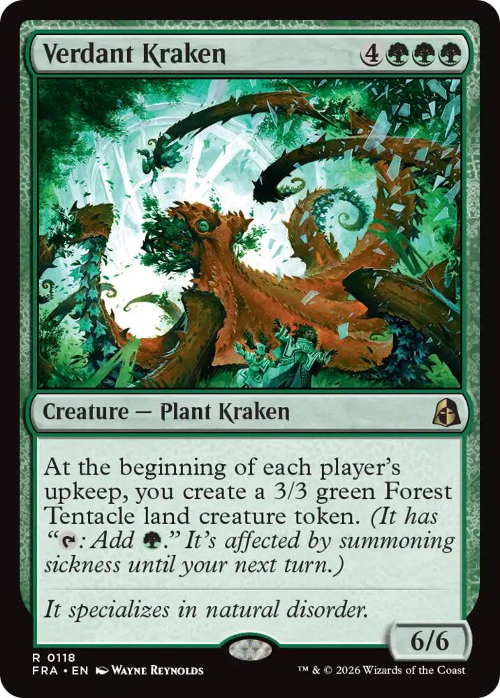 Verdant Kraken (118) [Reality Fracture]