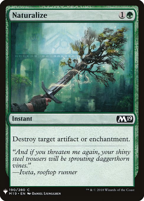 Naturalize (M19-190) [The List]