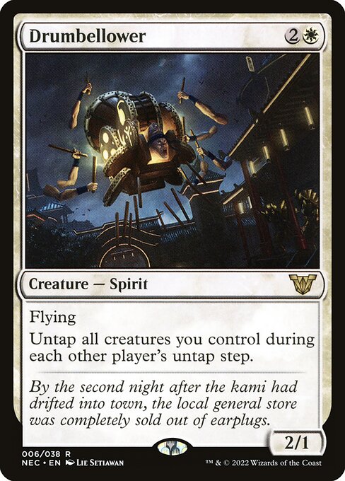 Drumbellower (6) [Neon Dynasty Commander]