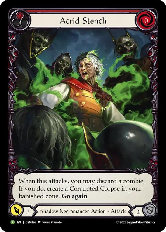 Acrid Stench (GEM196) [GEM Pack 6]
