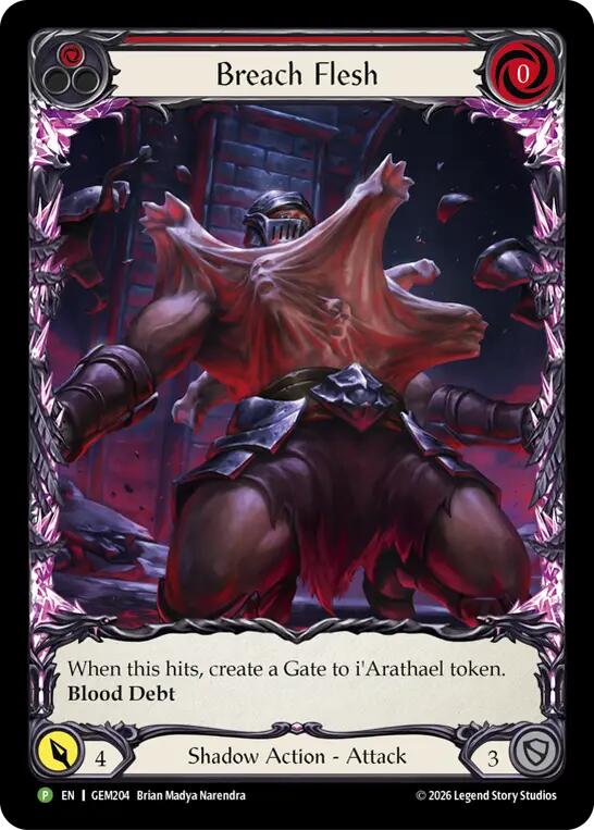 Breach Flesh (GEM204) [GEM Pack 6]