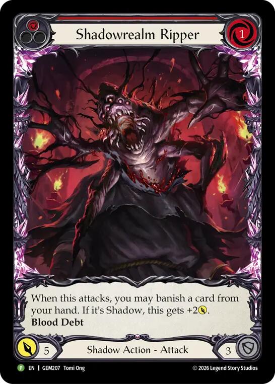 Shadowrealm Ripper (GEM207) [GEM Pack 6]
