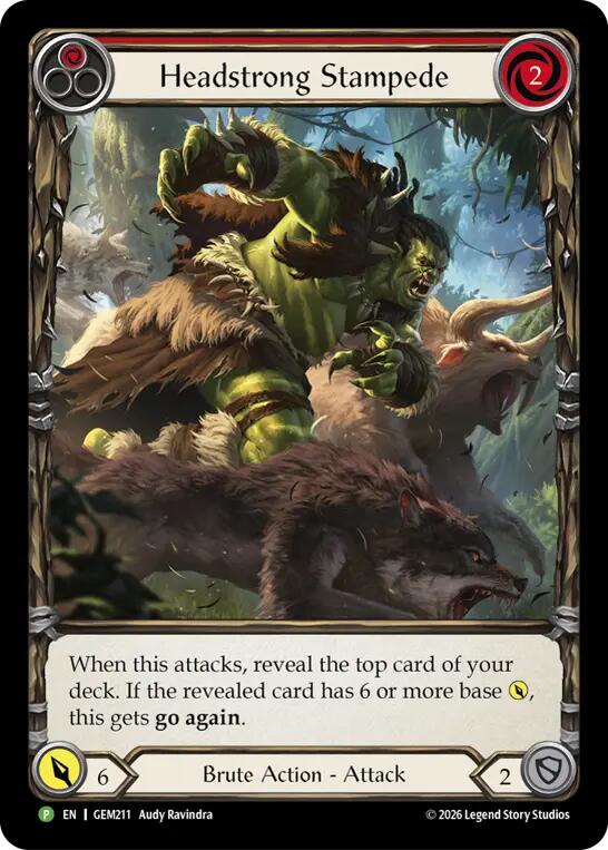 Headstrong Stampede (GEM211) [GEM Pack 6]