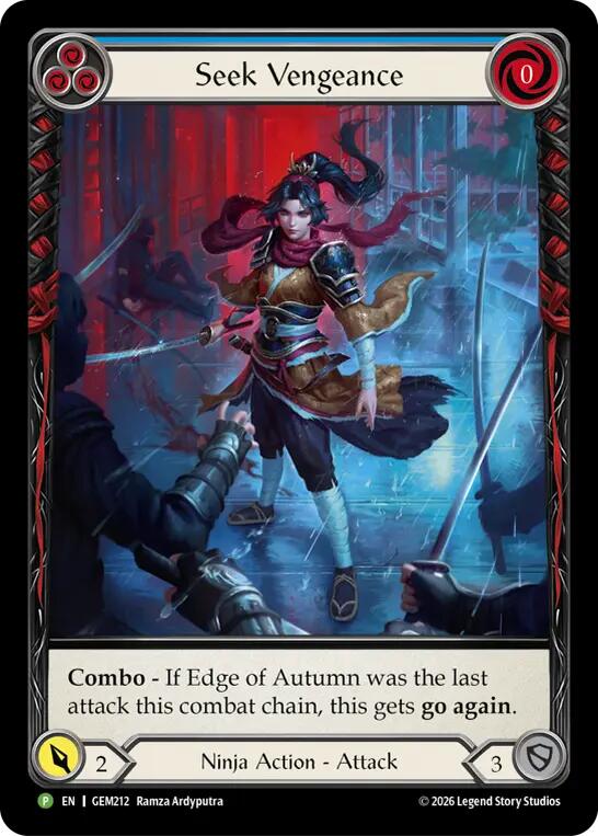 Seek Vengeance (GEM212) [GEM Pack 6]