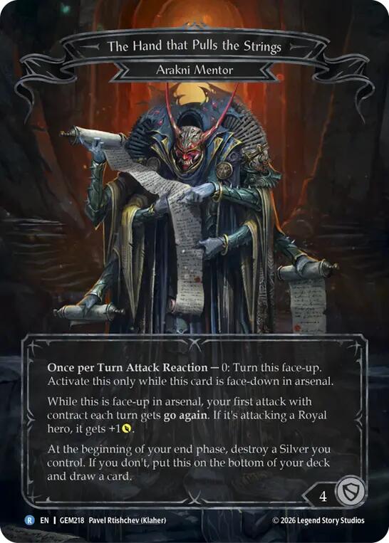 The Hand that Pulls the Strings (GEM218) [GEM Pack 6]