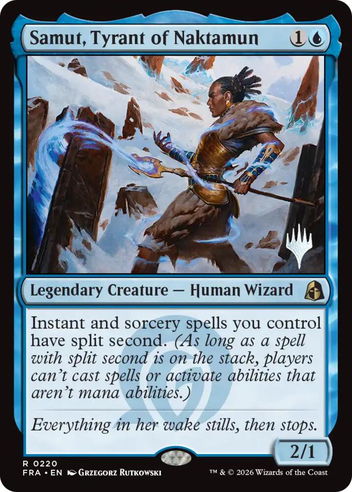Samut, Tyrant of Naktamun (220) [Reality Fracture Promos]
