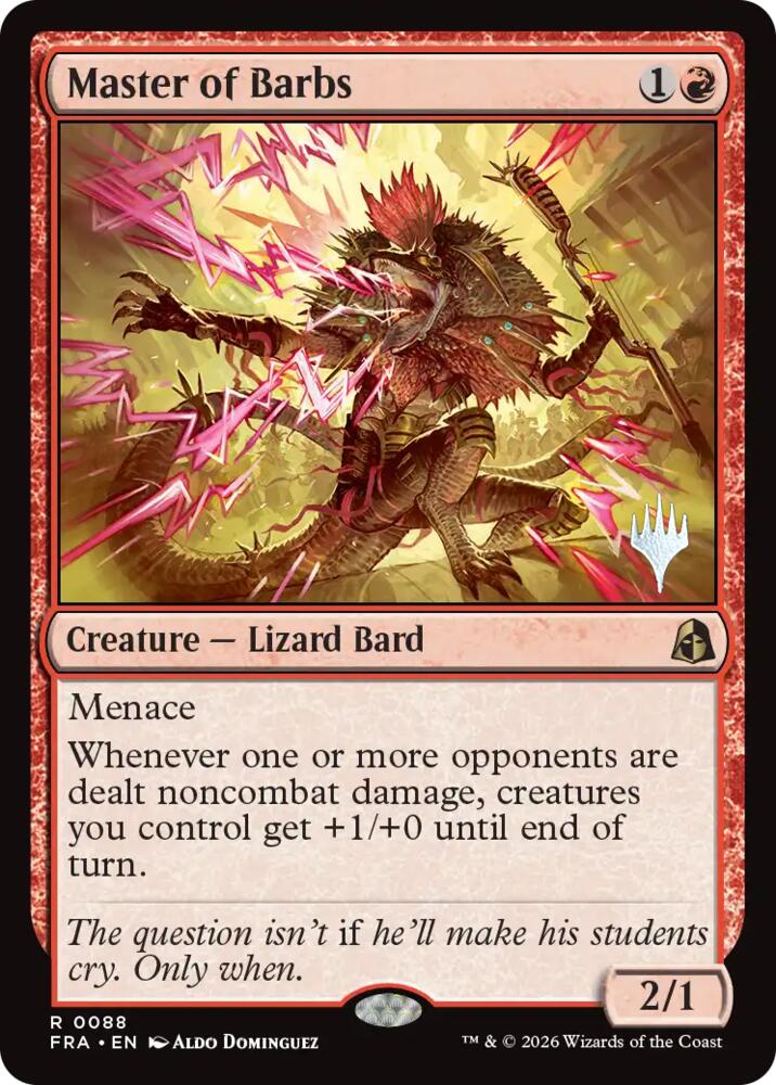 Master of Barbs (88) [Reality Fracture Promos]