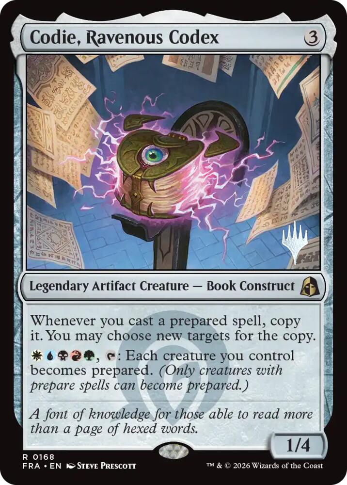 Codie, Ravenous Codex (168) [Reality Fracture Promos]