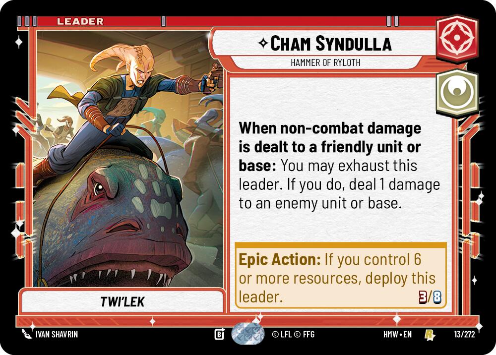 Cham Syndulla - Hammer of Ryloth (13/272) [Homeworlds]
