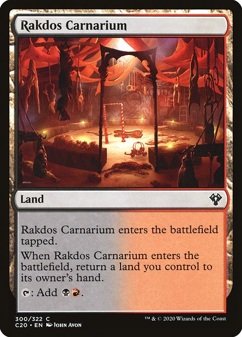 Rakdos Carnarium (300) [Commander 2020]