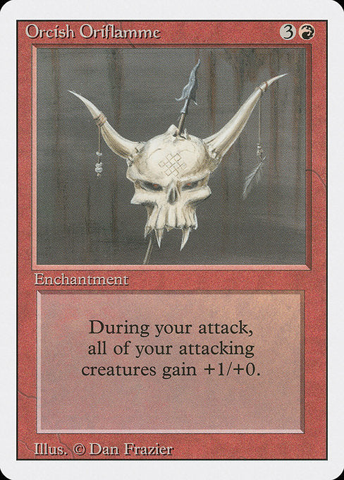 Orcish Oriflamme (169) [Revised Edition]