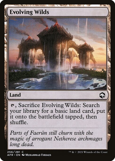 Evolving Wilds (256) [Adventures in the Forgotten Realms]