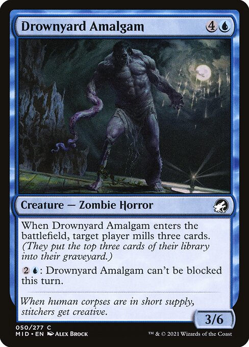 Drownyard Amalgam (50) [Innistrad: Midnight Hunt]